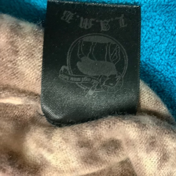 L.A.M.B. vintage sweater cashmere crop camisole Gwen Stefani - Picture 11 of 12